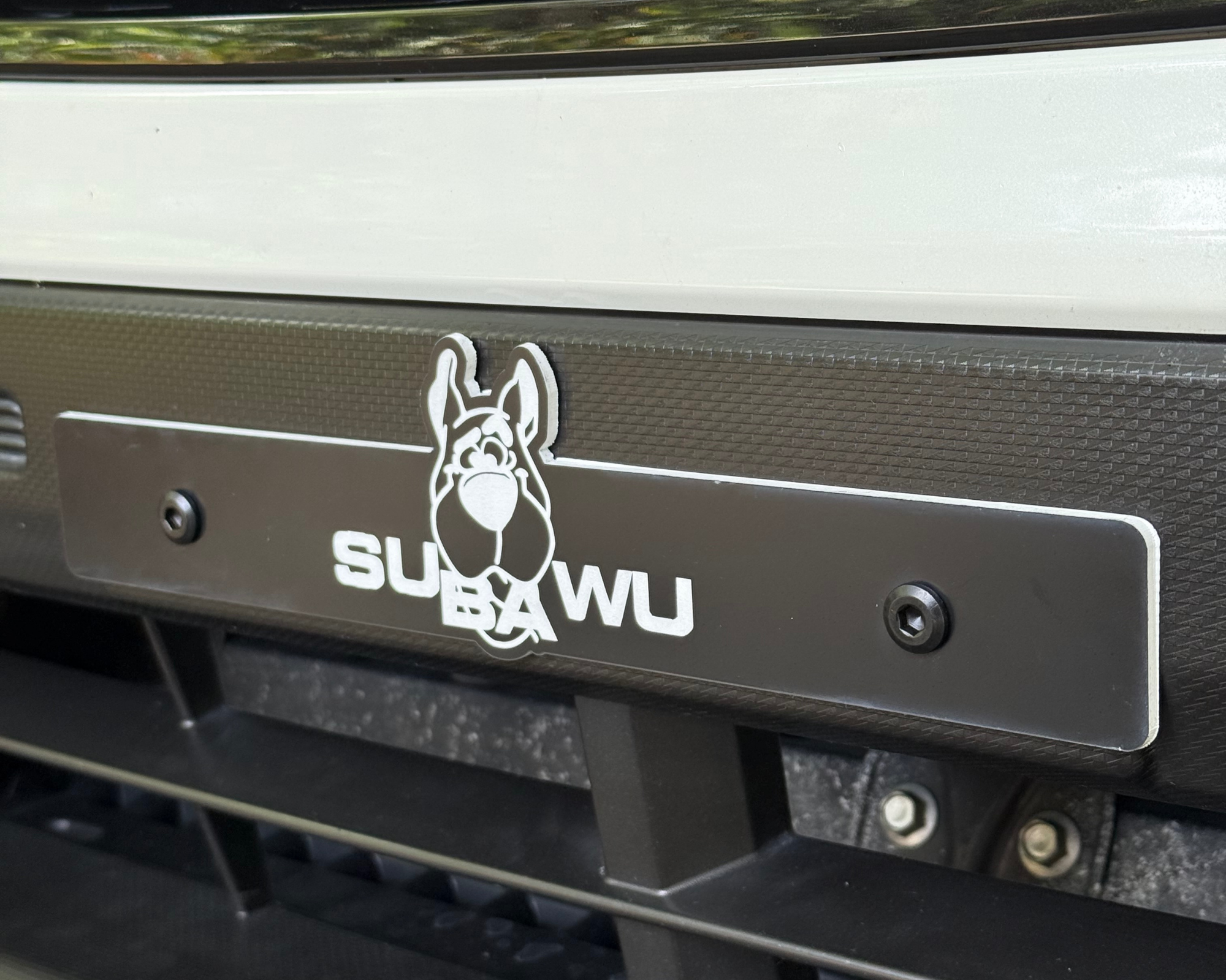 Subie “Subawu” License Plate Delete