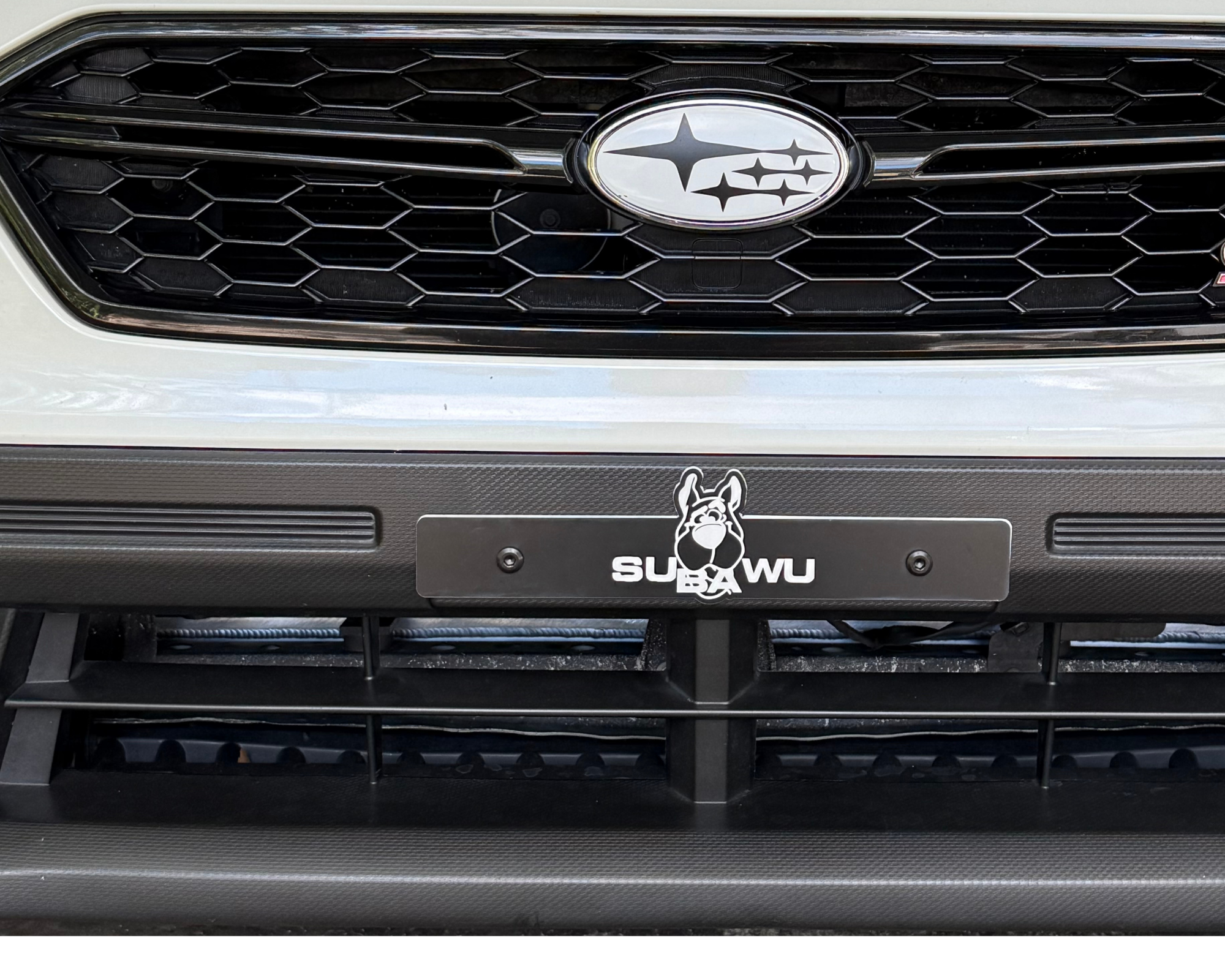 Subie “Subawu” License Plate Delete