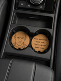Fast & Furious Inspired Cork Car Coasters | Laser Engraved Car Cup Holder Accessories | JDM Car Gift
