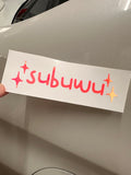 Subuwu sticker