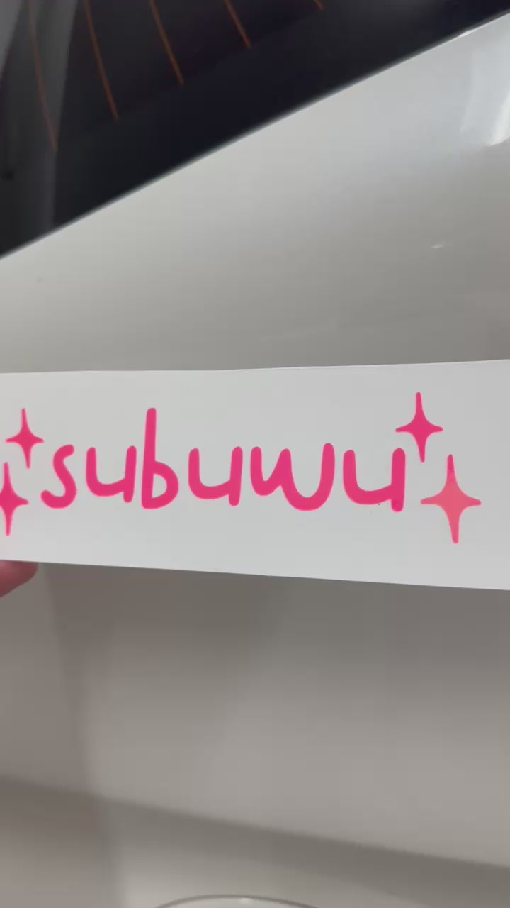 Subuwu sticker